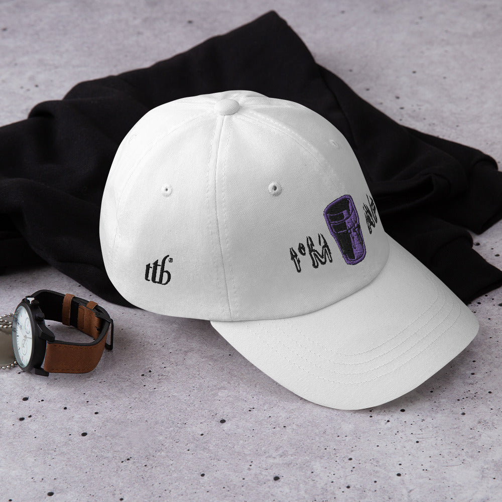 Lit AF Dad hat