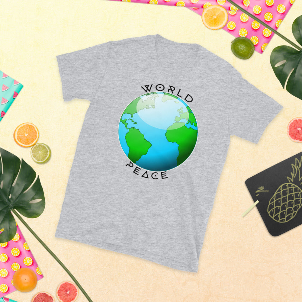 World Peace Short-Sleeve Unisex T-Shirt (Soft Shirt)