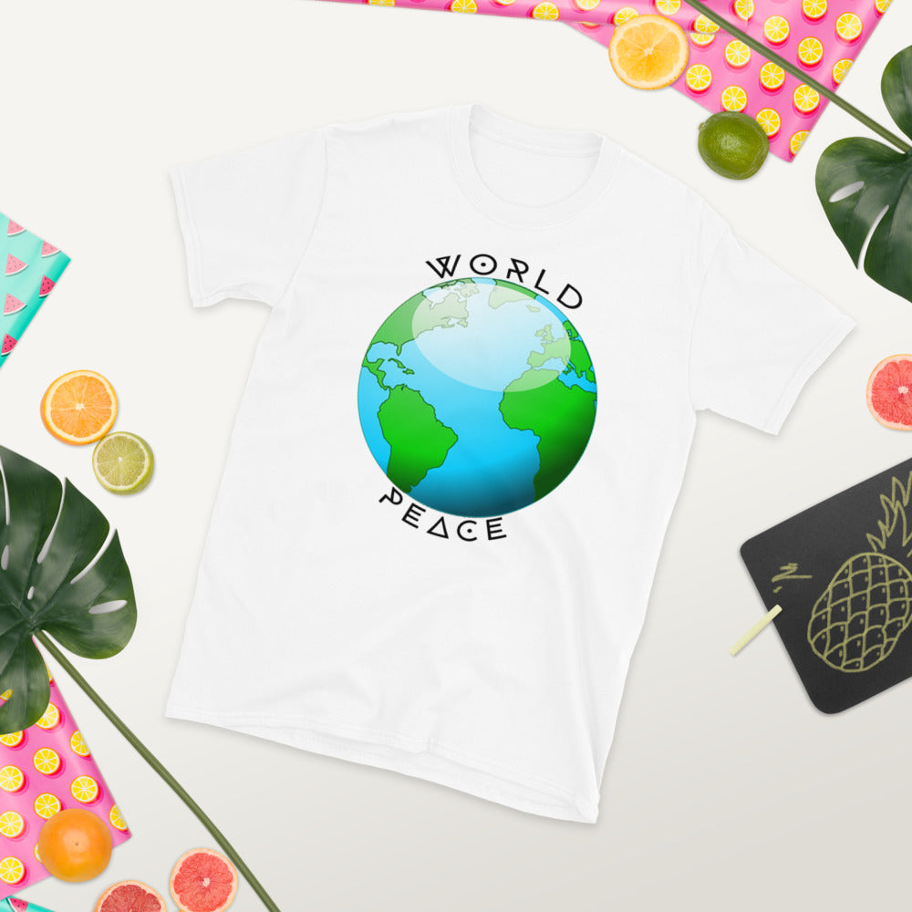 World Peace Short-Sleeve Unisex T-Shirt (Soft Shirt)