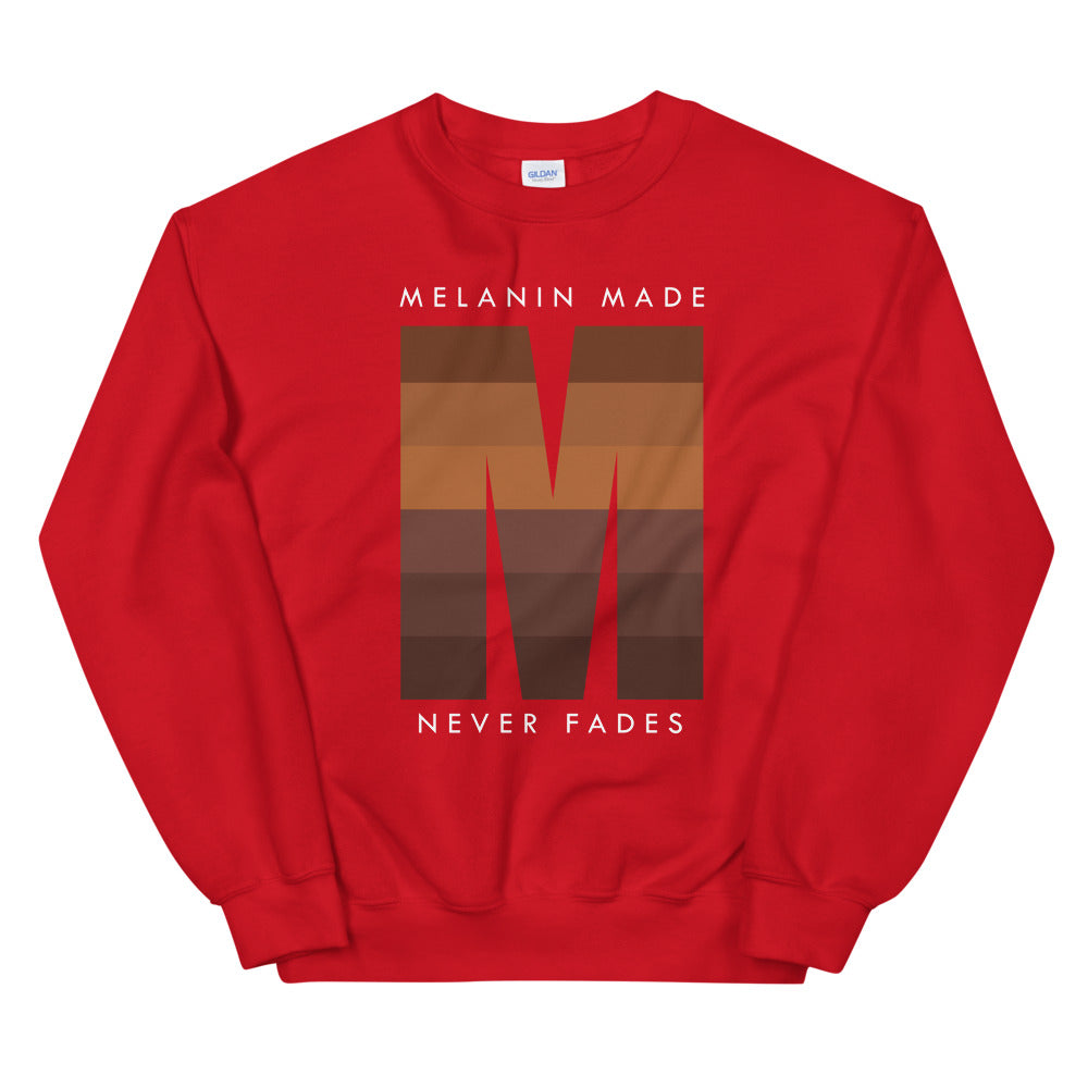 Melanin Made Unisex Sweatshirt (No Boarder)